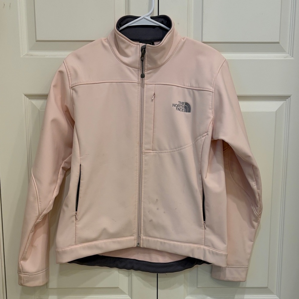 The North Face Light Pink Softshell Jacket